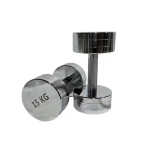 Electroplated dumbbells