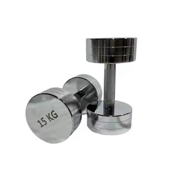 Electroplated dumbbells