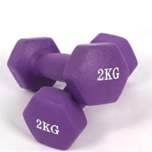 Ladies matt hexagonal dumbbells