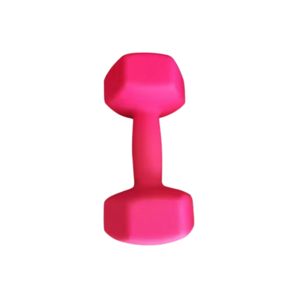 Ladies matt hexagonal dumbbells