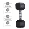 Adjustable Hexagonal Dumbbells
