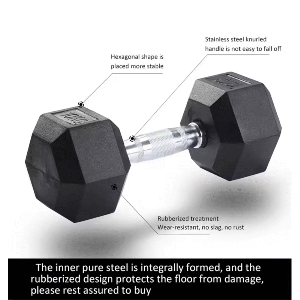 Adjustable Hexagonal Dumbbells