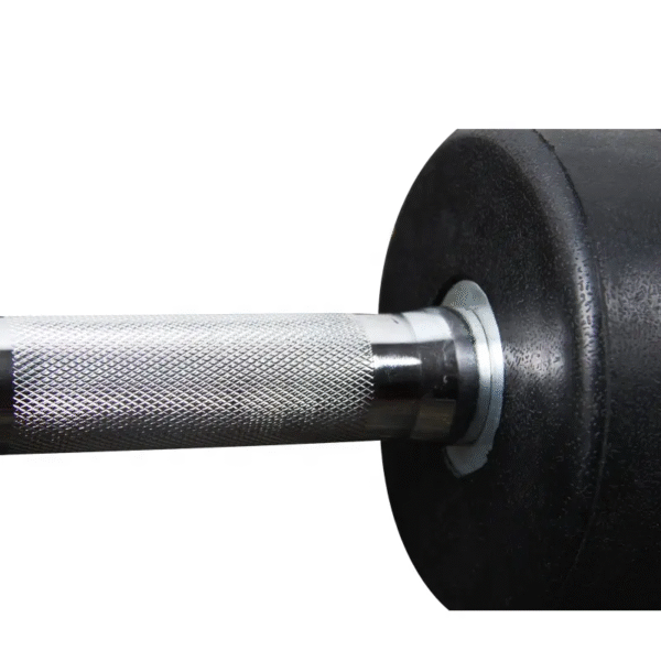 Round rubber dumbbells