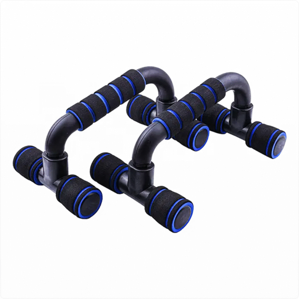 7-in-1 Set Gym Home Push-Up Bars Kit Jump Rope Hand Grip Knee Pad Grippers Workout AB Rollers