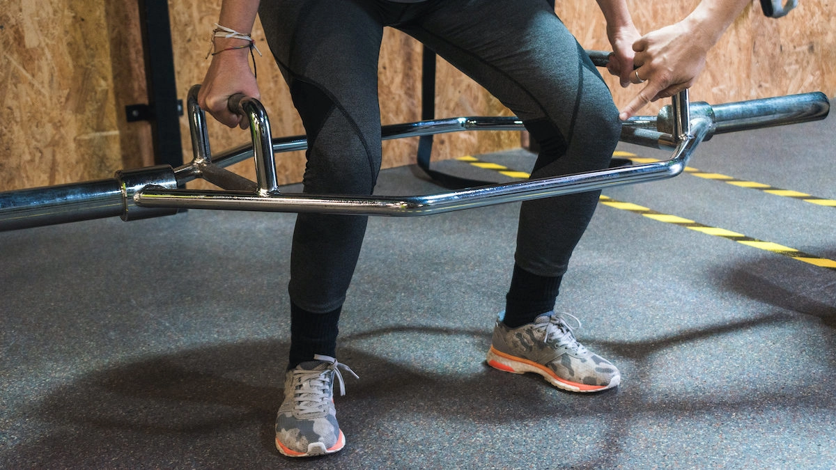 Commercial gym barbell setup for new fitness center